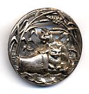 French Metal Button