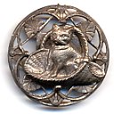 French Metal Button