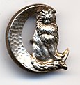 French Metal Button