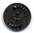 Antique Glass Button