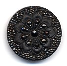 Antique Glass Button