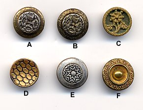 Antique Metal Buttons