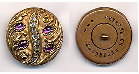 Antique Metal Button