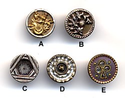 Antique Metal Buttons