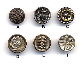 Antique Metal Buttons