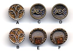Antique Metal Buttons