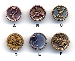 Antique Metal Buttons