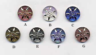 Cabochon - Silver Luster