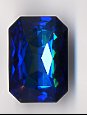 Crystal Button-Bermuda Blue