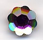 Crystal Button - Vitrail Med.