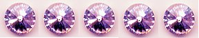 Crystal Buttons - Violet