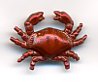 Small Crab Button