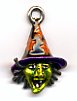 Witch Head Charm