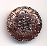 Czech Glass Button
