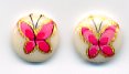 Vintage Butterfly Buttons