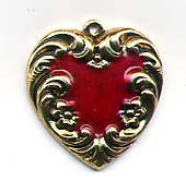 Red Heart Charm