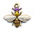 Super Queen Bee Charm
