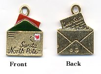 Santa Letter Charm