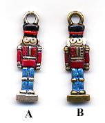 Nutcracker Charm - Silver Only