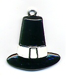 Pilgrim Hat Charm