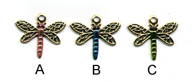 Dragonfly Charm