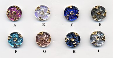 Cabochon - Gold Luster