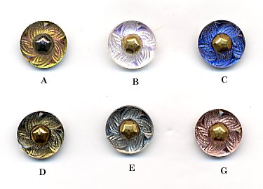 Cabochon - Gold Luster