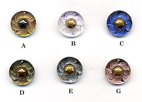 Cabochon - Gold Luster