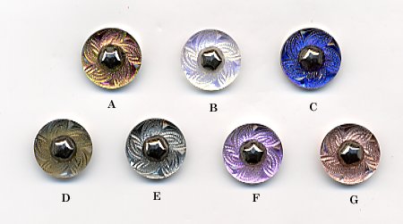 Cabochon - Silver Luster