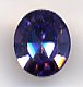 Crystal Button -Tanzanite