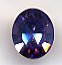 Crystal Button -Tanzanite