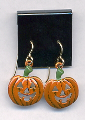 Pumpkin Earrings