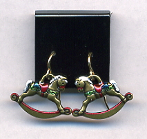 Rocking Horse Earrings