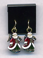 Santa Earrings