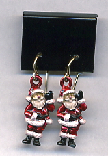 Santa Earrings