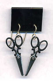 Scissor Earrings - Large