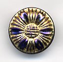 Czech Glass Button