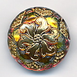 Czech Glass Button