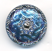 Czech Glass Button