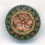 Czech Glass Button