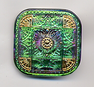 Czech Glass Button