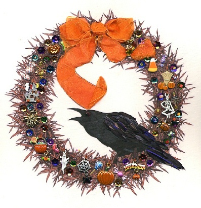 A Halloween Wreath Kit