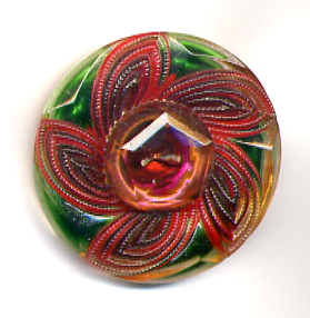 Specialty Lacy Glass Button