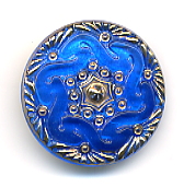 Lacy Glass Button