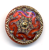 Lacy Glass Button