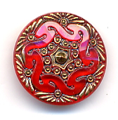 Lacy Glass Button