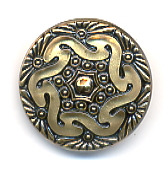 Lacy Glass Button