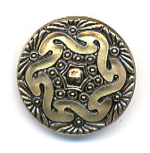 Lacy Glass Button