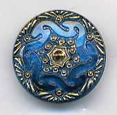 Lacy Glass Button