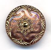 Lacy Glass Button